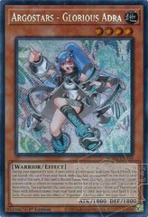 Argostars - Glorious Adra - SUDA-EN010 - Secret Rare - 1st Edition