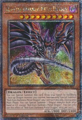 Red-Eyes Darkness Metal Dragon (Alternate Art) - RA04-EN003 - Quarter Century Secret Rare - 1st Edition