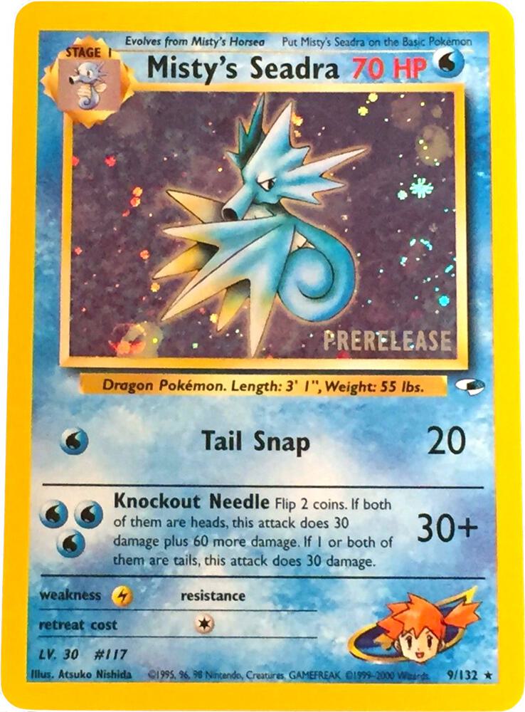 Mistys Seadra - 9/132 - Holo - Prerelease Promo