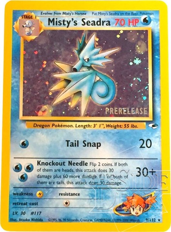 Mistys Seadra - 9/132 - Holo - Prerelease Promo