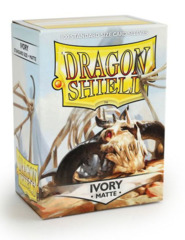 Dragon Shield Box of 100 in Matte Ivory