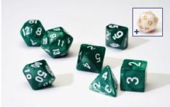 Sirius Dice Pearl Green 7 Die Set