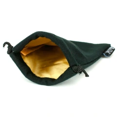 Easy Roller Dice Co. Dice Bag - Large Gold
