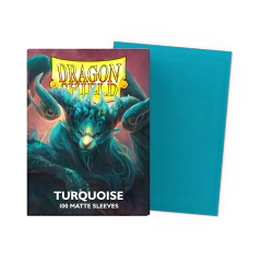 Dragon Shield - Turquoise - Matte Sleeves - Standard Size