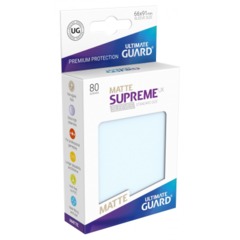 Ultimate Guard - SUPREME UX SLEEVES MATTE - Standard size - white