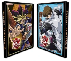 YGO Yugi & Kaiba Quarter Century 9-Pocket Duelist Portfolio