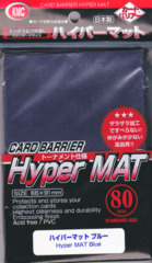 KMC Hyper MAT Blue Sleeves (80 ct)