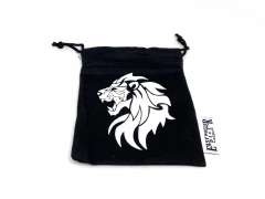 Easy Roller Dice Co. Small Twill Dice Bag - Lion Design