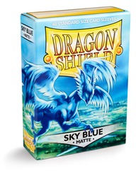 Dragon Shield Sleeves: Matte Sky Blue (Box Of 60)