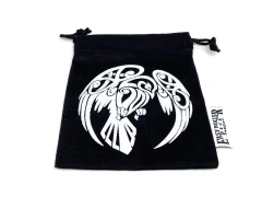 Easy Roller Dice Co. Small Twill Dice Bag - Raven Design