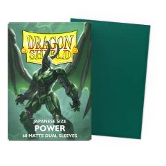 Dragon Shield - Power - Dual Matte Sleeves - Japanese Size