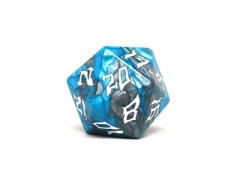 Easy Roller Dice Co. 48mm Dice of the Giants - Frost Giant D20