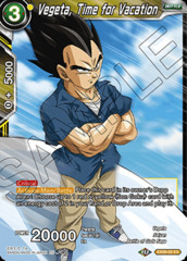 Vegeta, Time for Vacation - EX09-02 - EX FOIL