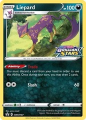 Liepard SWSH187 Brilliant Stars Prerelease Promo Sealed Pack