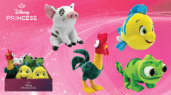 DISNEY SMALL PLUSH PRINCESSES FRIENDS ASST