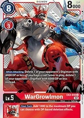 Wargrowlmon - EX2-010 - Xros Encounter Pre-Release