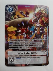 Win Rate: 60%! EX-071 (Tamer's Evolution Box 2)