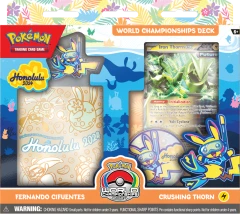 Pokemon 2024 World Championship Deck Honolulu - Fernando Cifuentes Crushing Thorns