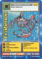Crabmon BO-28 1st Edition