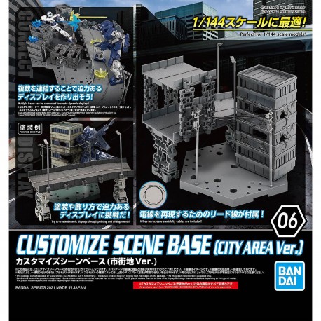 Customize Scene Base 1/144 ( City Area Ver.)