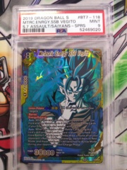 Dragon Ball Super Meteoric Energy SSB Vegito BT7-118 SPR-S PSA 9 MINT