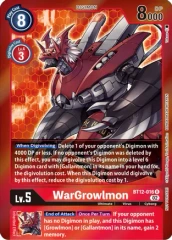 WarGrowlmon BT12-016 R - (Tamer Party -Special-)