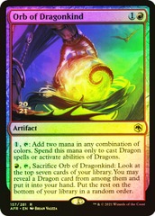 Orb of Dragonkind - Foil - Prerelease Promo