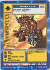 Minotaurmon BO-21 1st Edition