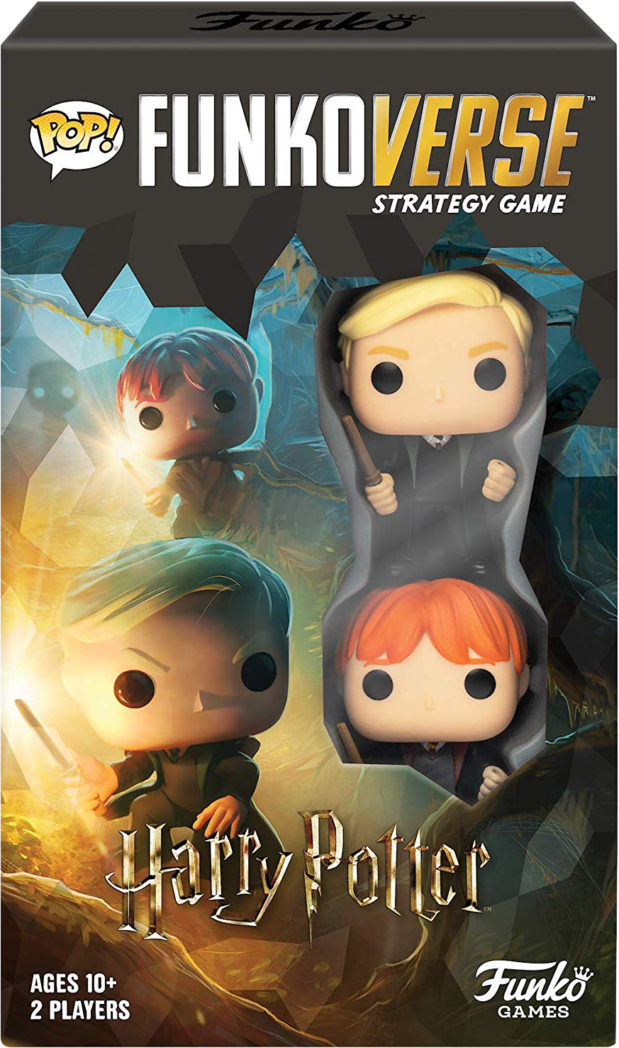 POP! Funkoverse - Harry Potter Expansion - Draco Malfoy and Ron Weasly