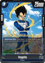 Vegeta - FB01-058 - UC- Pre-release Promo