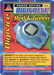 Digivice Red & Green St-61