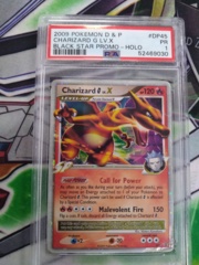 Pokemon Charizard G Lv.X DP Black Star Promo #DP45 PSA 1