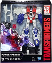 Transformers Generations Power of the Primes Starscream Voyager Action Figure