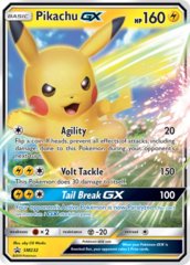 Pikachu GX - SM232 - SM Black Star Promos