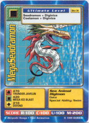 MegaSeadramon BO-31 1st Edition