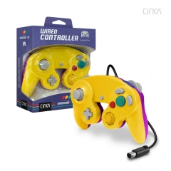 Cirka - Gamecube Wired Controller Yellow Purple