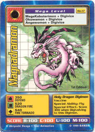 Magnadramon BO-17 1st Edition