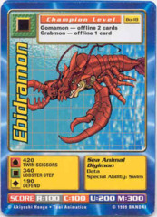 Ebidramon BO-18 1st Edition