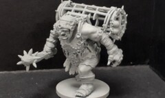 Orc Worker with Cage