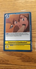 Patamon's Confession