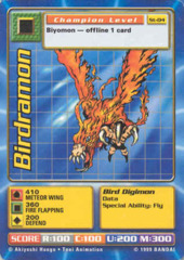 Birdramon St-04 1st Edition