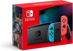 Nintendo Switch 32GB with Red and Blue Joy-Con