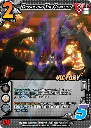 Dissolving The Conflict (Victory) - 1st Edition