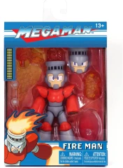 Megaman 4 Inch Action Figure 1/12 Scale Wave 2 - Fire Man