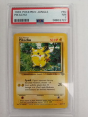 1999 Pokemon Jungle Pikachu 60/64 - PSA 7