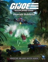 GI Joe Roleplaying Game Adventure and Game Master Screen Emerald Oubliette