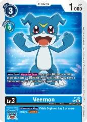 Veemon - P-117 (NYCC 2023 Demo Deck) - Digimon Promotion Cards