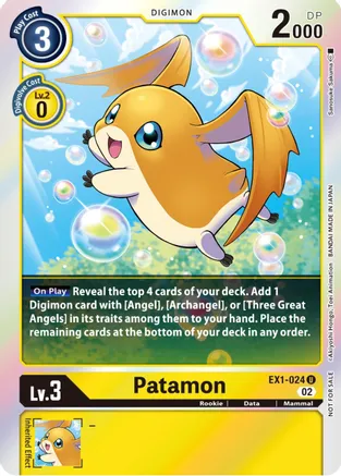 Patamon (Official Tournament Pack Vol.8) - EX01-024