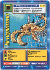 Scorpiomon BO-32 1st Edition