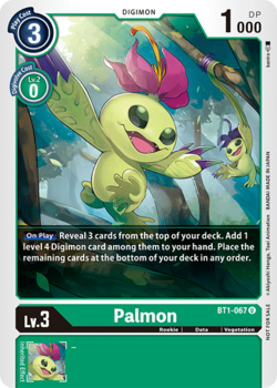 Palmon BT1-067 (Official Tournament Pack Vol.3)